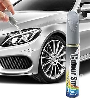 Zlirfy Car Touch Up Paint Fill Paint Pen,Automotive Paint,Touch Up Paint for Cars,Quick And Easy Car Scratch Repair Pen,Car Remover Scratch Repair Paint Pen Clear Painting Pen for Erase Car Scratches (Silver)