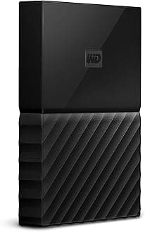 Western Digital My Passport for Mac 1 TB Portable Hard Drive with Type-C cable - Black
