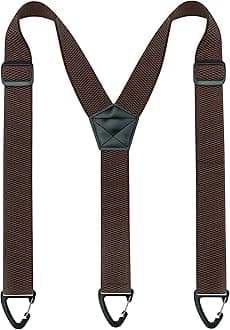 Hidden Suspenders for Men Under Clothes with 3 Snap Loop (1.48" Wide)