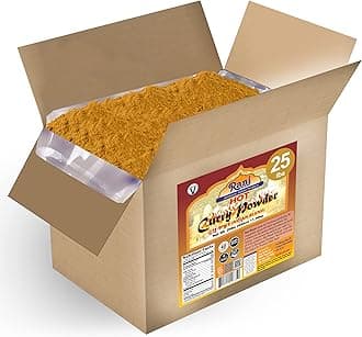 Rani Curry Powder Hot (11-Spice Authentic Indian Blend) 400oz (25lbs) 11.36kg Bulk Box ~ All Natural | Salt-Free | Vegan | No Colors | Gluten Friendly | NON-GMO | Kosher | Indian Origin