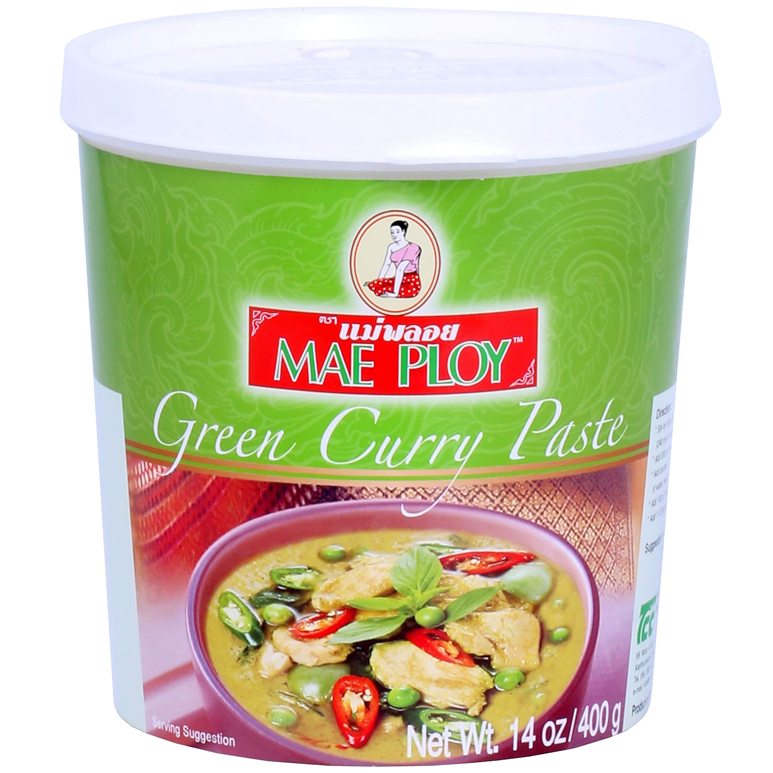 Mae Ploy Green Curry Paste, 400 g
