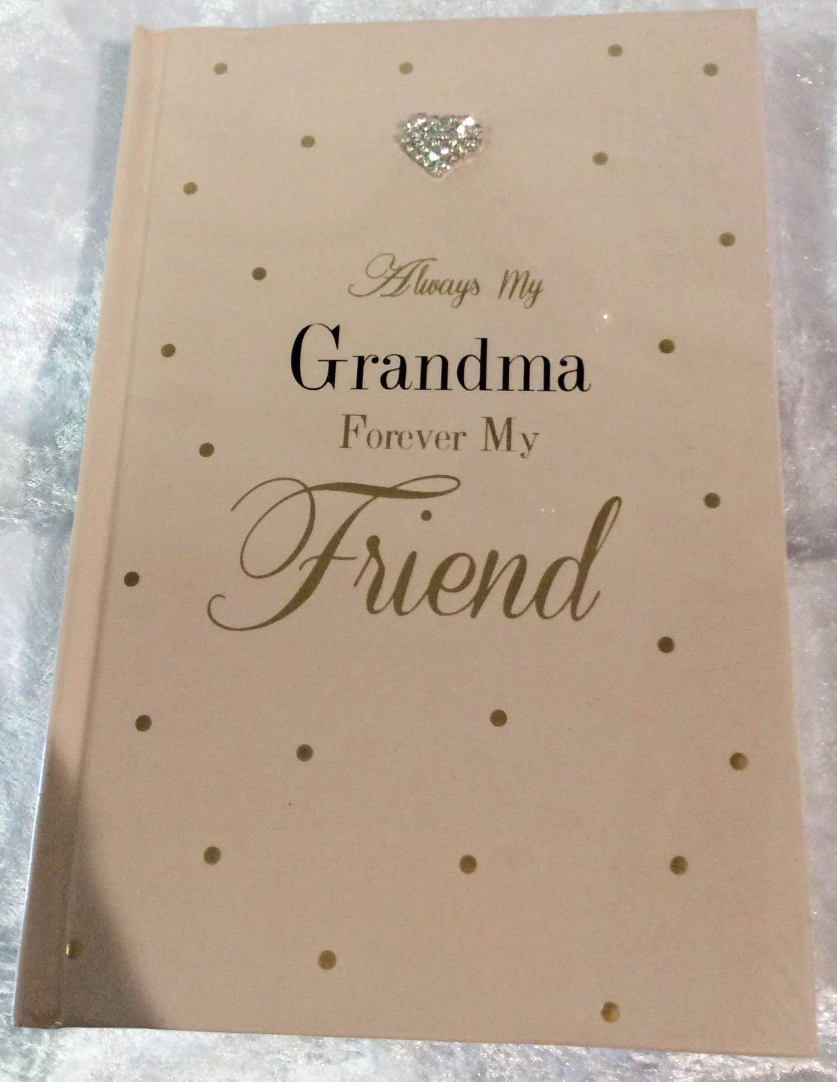 Dotted Notepad Plain Lined Note Book - Grandma