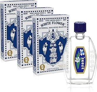 External Analgesic Balm Oil 2.5ml/ 0.085fl Oz (US Version) (Pack of 3)