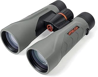12x50 Argos G2 HD Gray Binoculars with Eye Relief for Adults and Kids, High-Powered Binoculars for Hunting, Birdwatching, and More