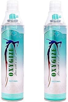 Portable Oxygen Can 20L with Inbuilt Mask – 300 Breaths Approx – Natural Pure Oxygen for Pollution Relief, Quick Recovery, Energy Boost & Immune Support