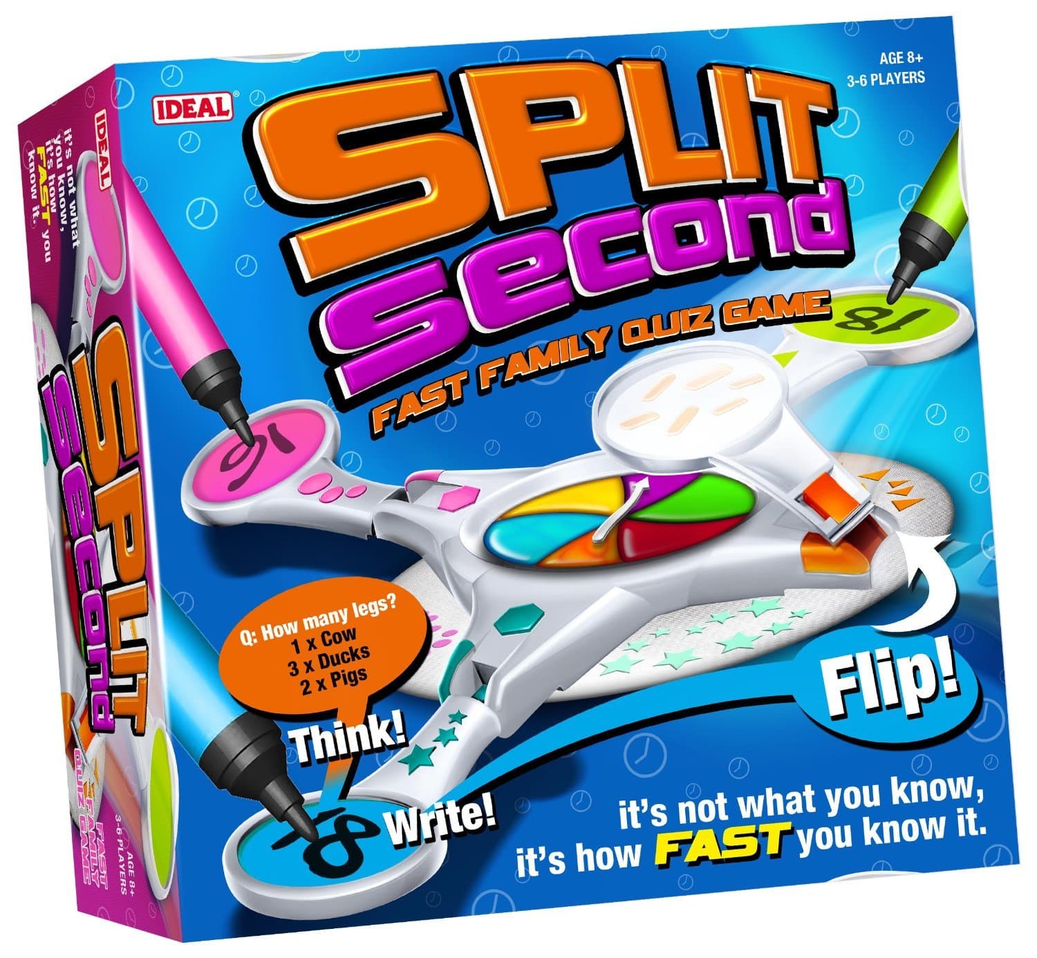 Split Second Family Quiz Game from Ideal