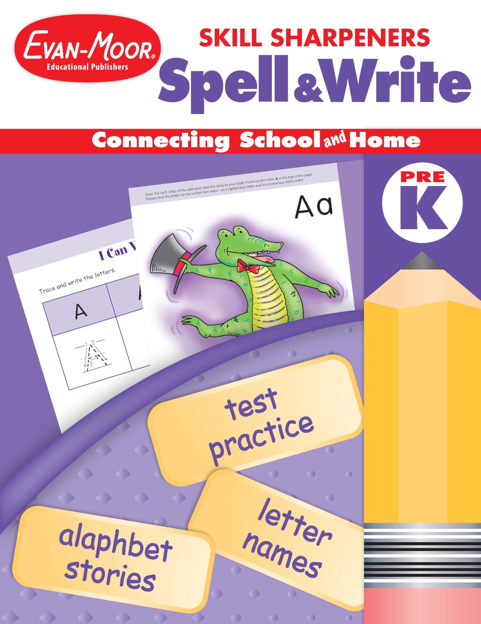 Skill Sharpeners Spell & Write Grade Pre-K