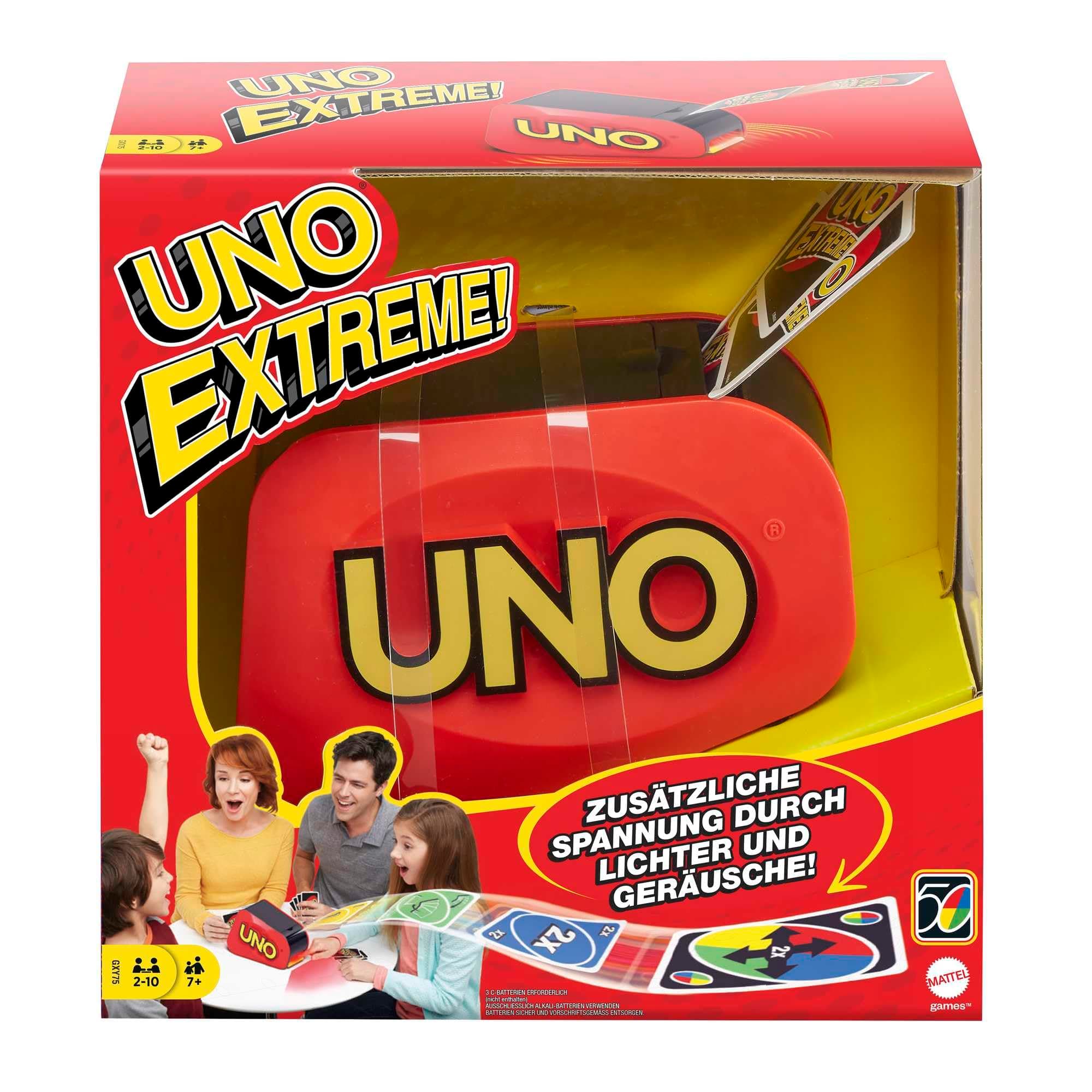 Uno Attack Card Game With Random Action Launcher For 7 Year Olds & Up Gxy75, Multicolour, One Size