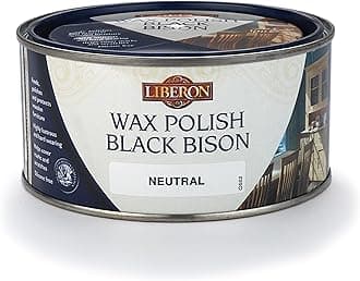 Liberon LIBBBPWN500 500ml Black Bison Wax Polish (Clear)