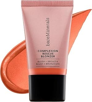 bareMinerals Complexion Rescue Liquid Blonzer, Blush & Bronzer Hybrid, Bronzer Blush for a Sun-Kissed Glow, Buildable Color, Gel-Cream, Dermatologist-Tested, Multi-tasking Skincare Infused Makeup
