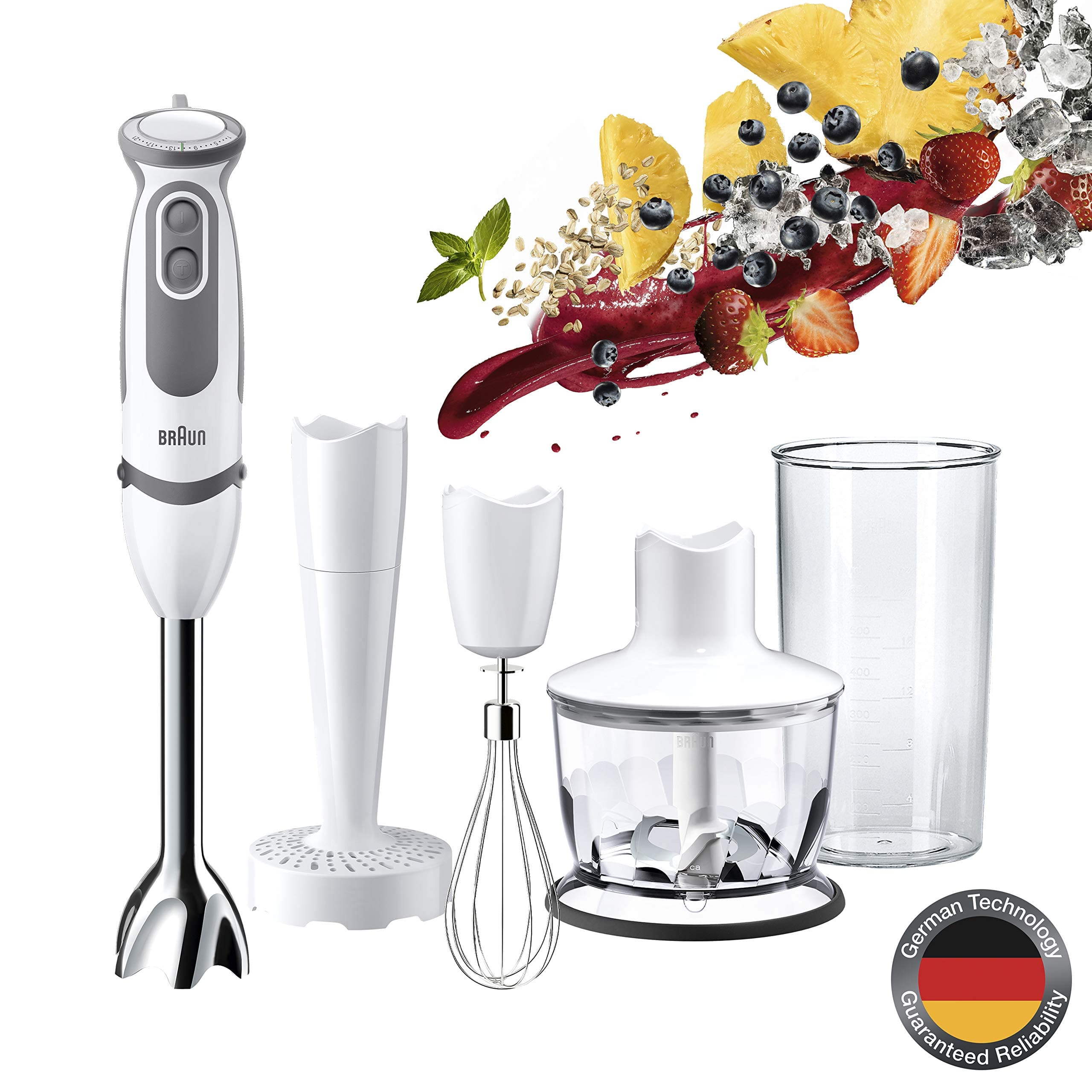 Brown MQ5037WH Stick Blender Multi Quick 5