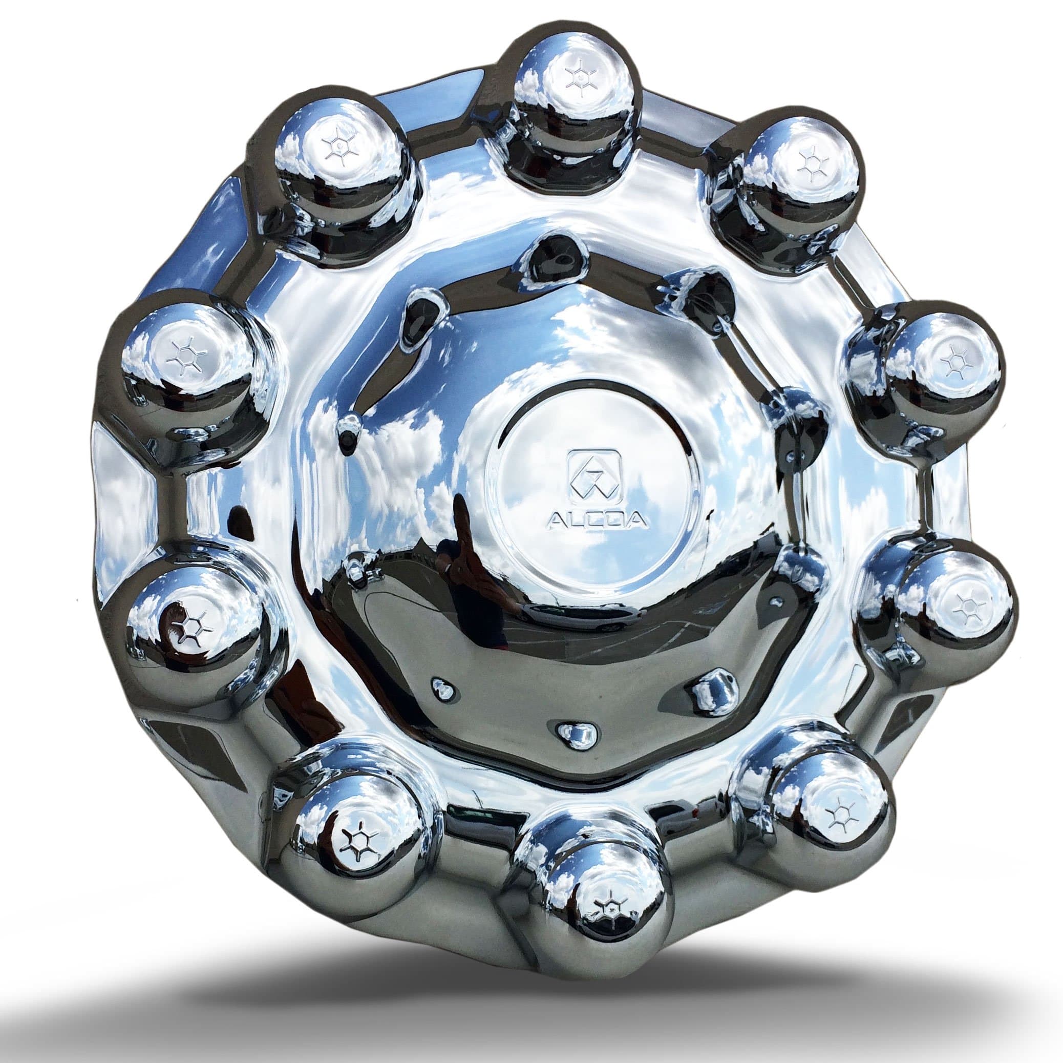 One-Piece Front Steer Hub Cover System for 10 Lug, 285.75mm