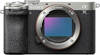 Alpha 7CII | Full-Frame Mirrorless Camera (compact, 33MP, real-time autofocus, 10 fps, 4K movie recording, vari-angle touch screen), Silver