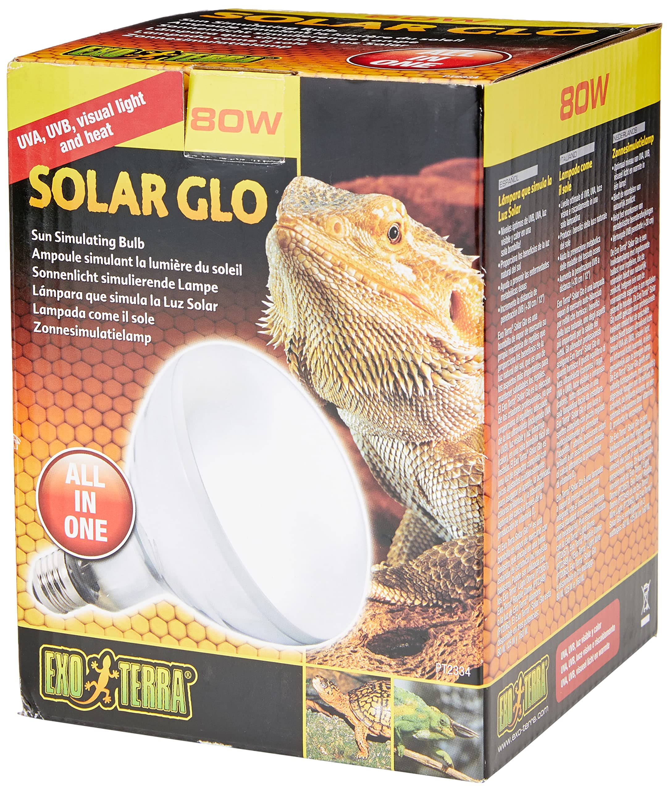 Solar Glo Sun Simulating Lamp, 80 W