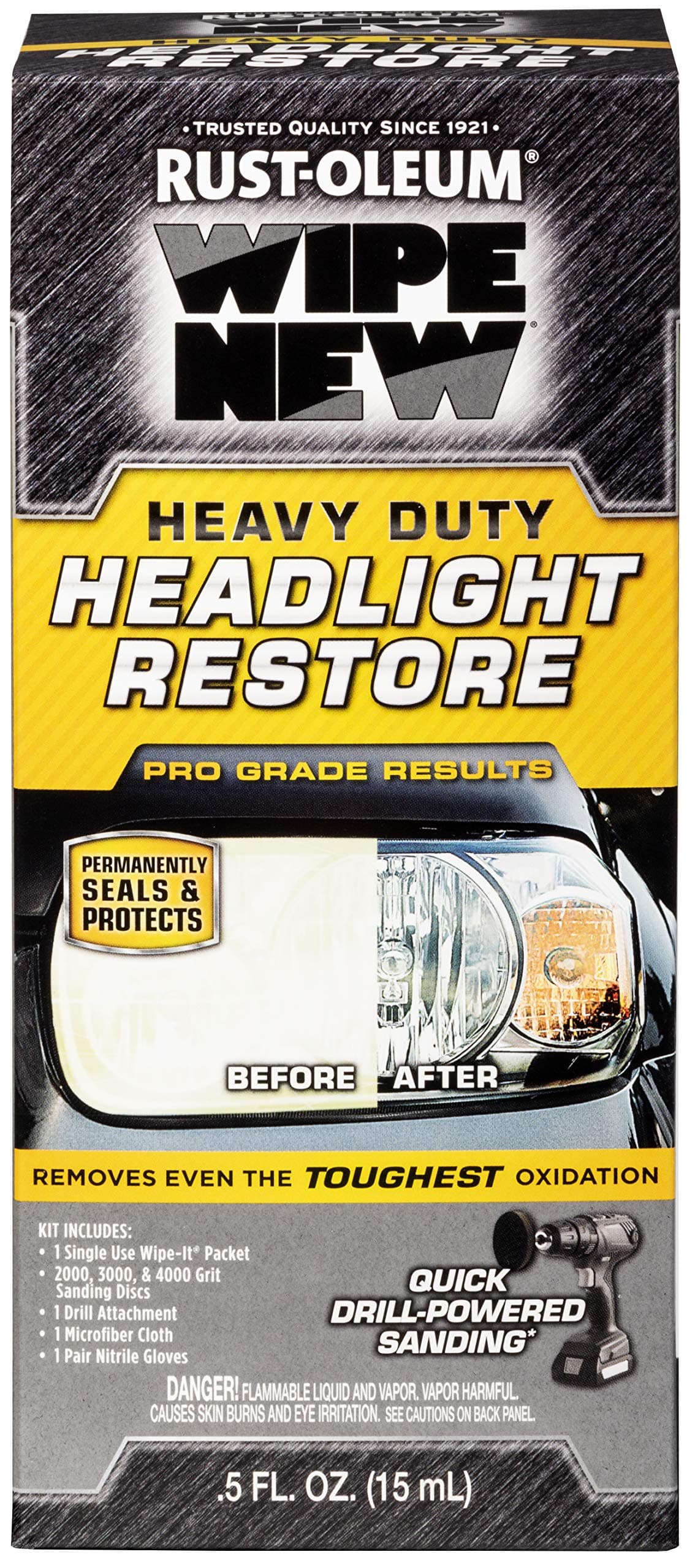 327489 Wipe New Heavy Duty Headlight Restore