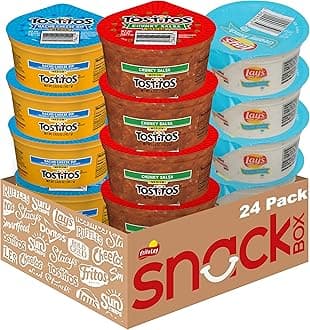 Frito Lay Single Serve Dip Cups Variety Pack, (Pack of 24)