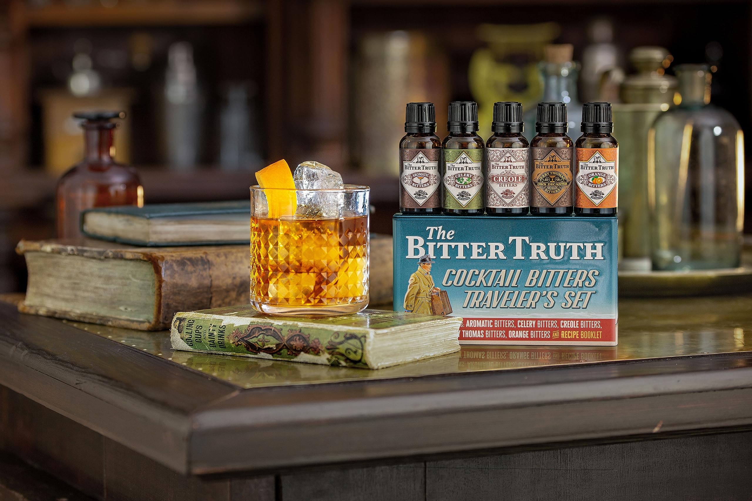 Cocktail Bitters Bar Pack, 100 milliliters