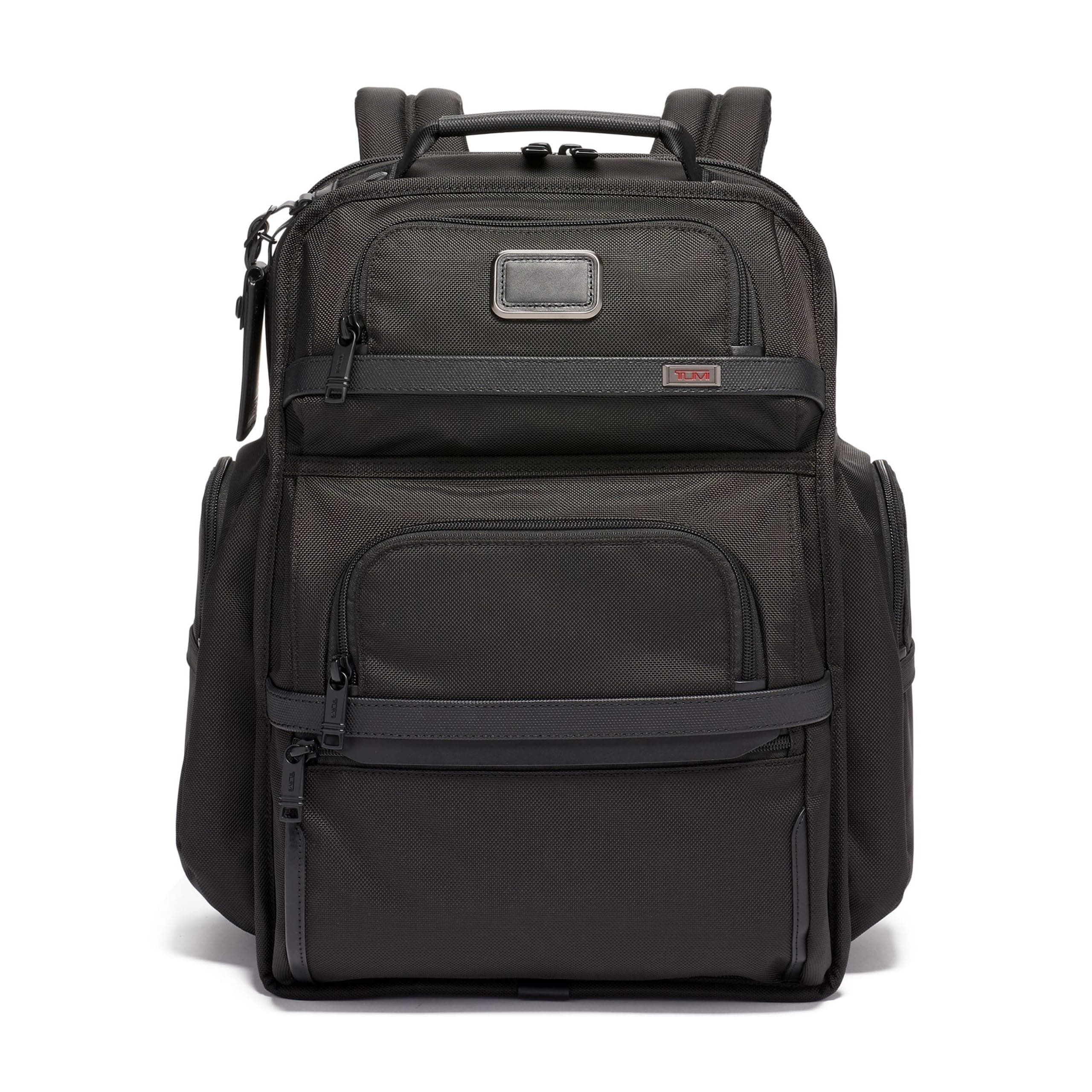 TUMI - Alpha Brief Pack - Men's Laptop Backpack with Padded Adjustable Straps - Fit up to 15" Screen - 17.0" X 12.0" X 8.0"
