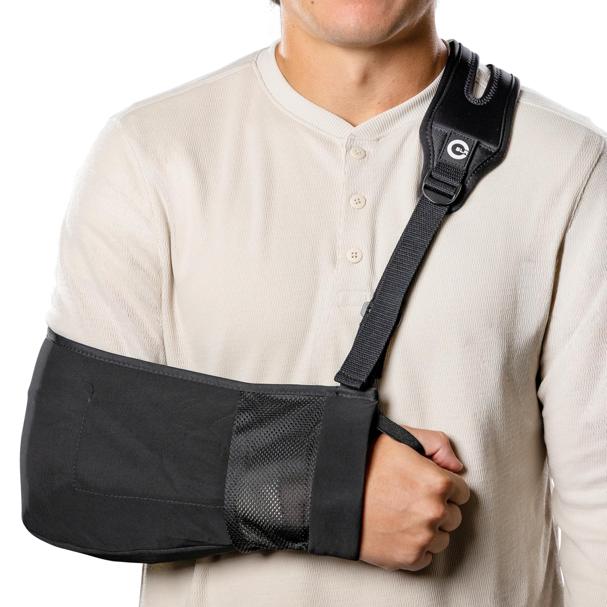 Medical Arm sling with Split strap Technology, By Healjoy/Custom SLR