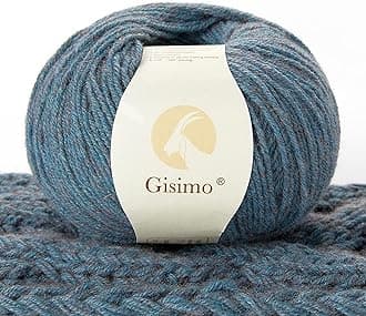 Gisimo 100% Inner Mongolian Cashmere Yarn Luxurious Hand Knitting Yarn Home Necessity for DIY Crafts
