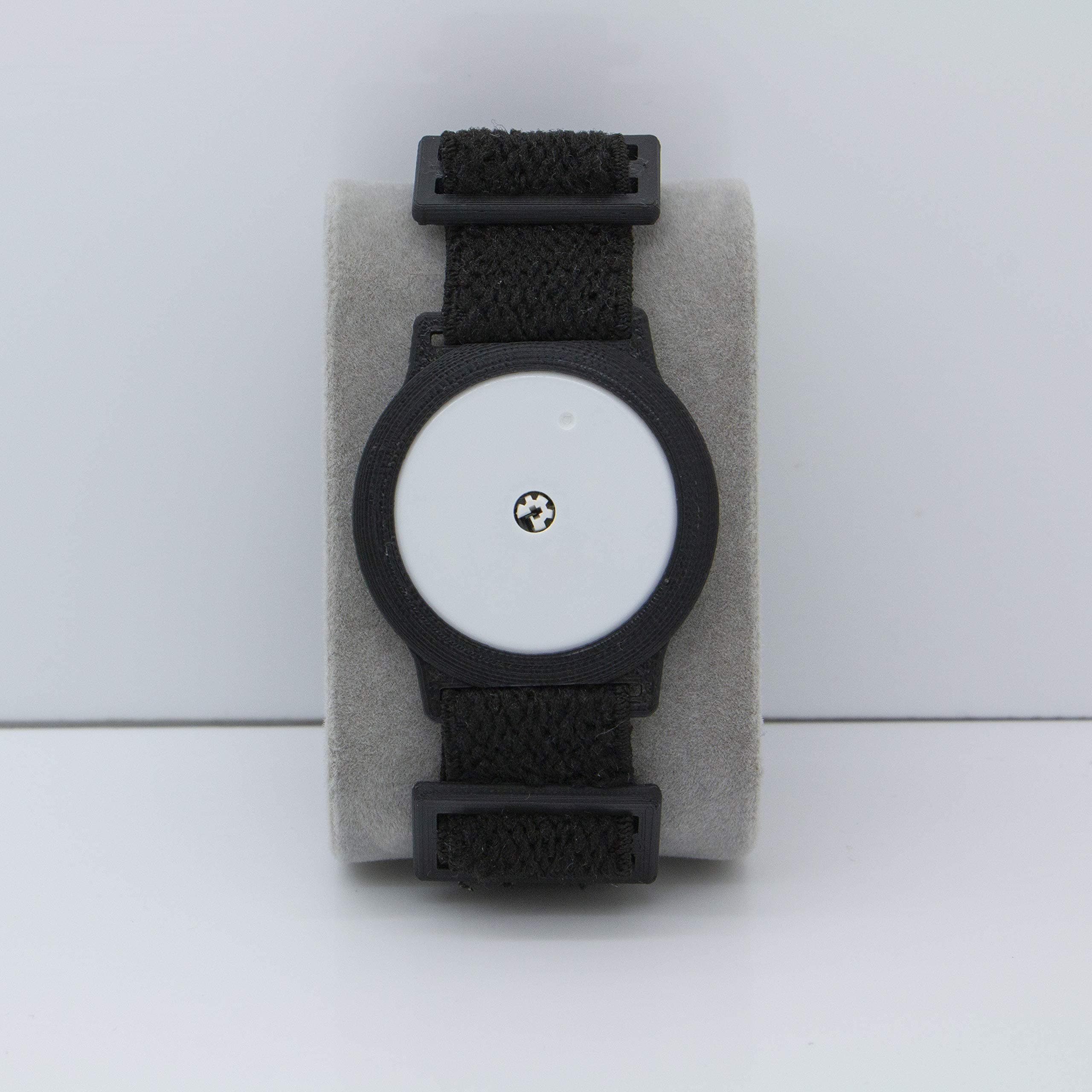 Freestyle Libre 1/2 Sensor Armband Holder - Super Soft Elastic Fabric - Black