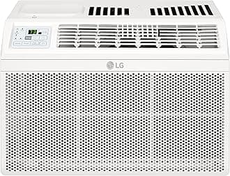 5800 BTU Window Air Conditioners [2023 New] Remote Control Ultra-Quiet Compact-size Washable Filter Multi-Speed Fan Cools 260 Sq.Ft. Small Room AC Unit air conditioner Easy Install White LW6023R