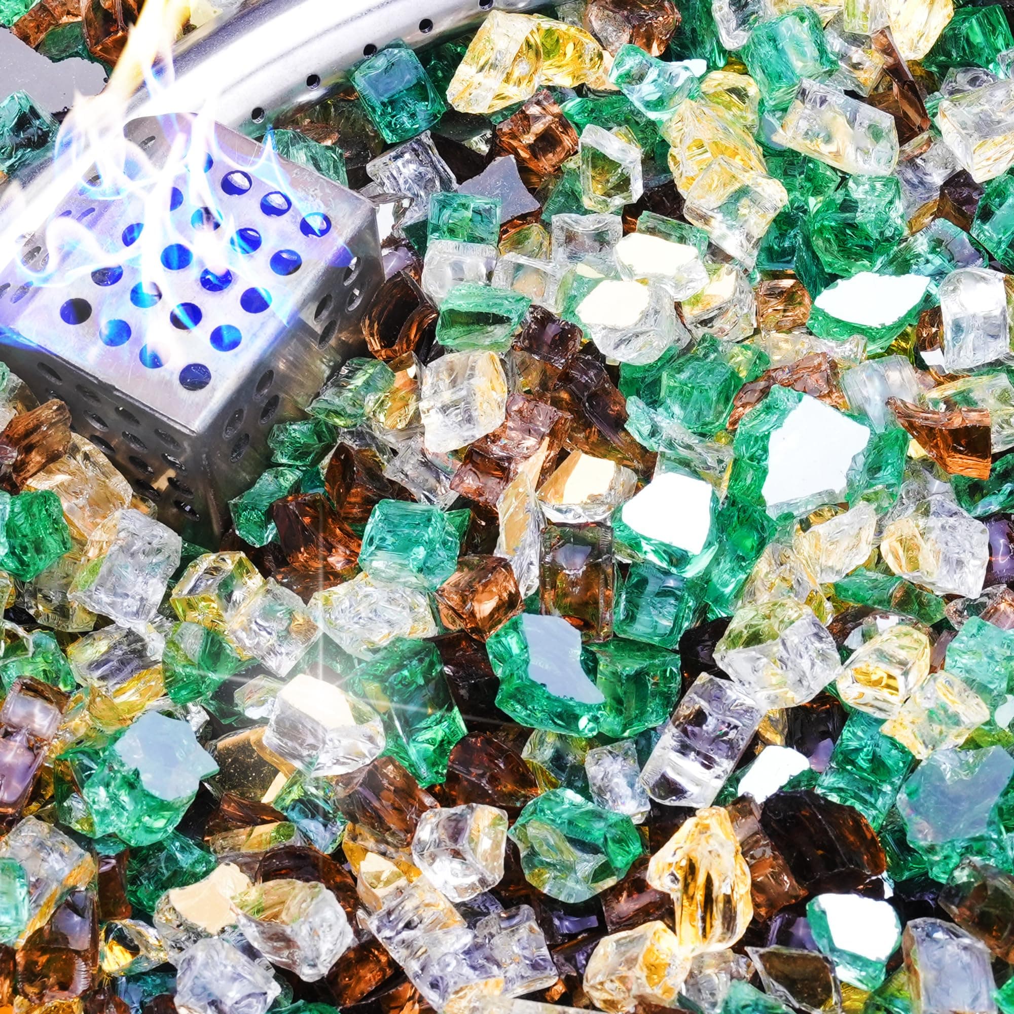 NUPICK Fire Pit Glass