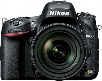 Nikon D600 24.3 MP CMOS FX-Format Digital SLR Camera with 24-85mm f/3.5-4.5G ED VR AF-S Nikkor Lens (OLD MODEL)