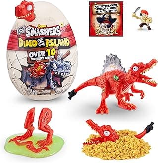 Smashers ZURU Smashers Dino Iceland Dinosaur Spinosaurus Slime Sand Surprise Toy Boy Girl Figure Gift