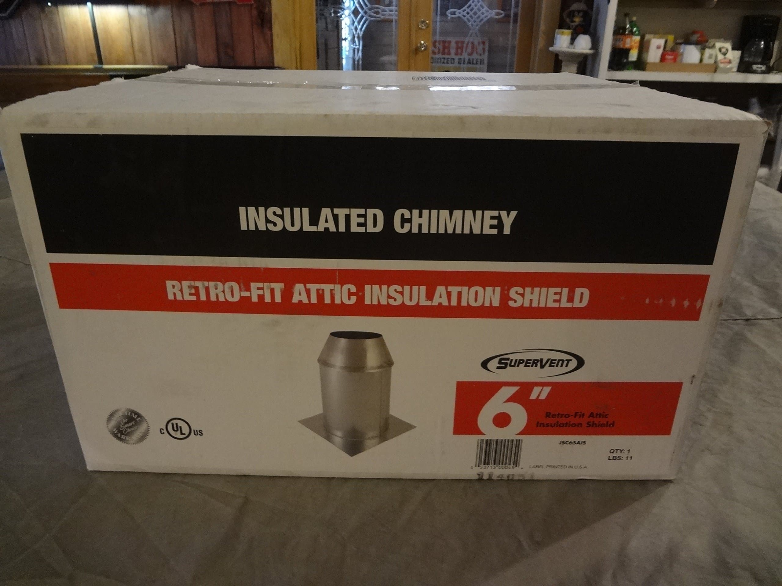 6" Retrofit Attic Insulation Shield