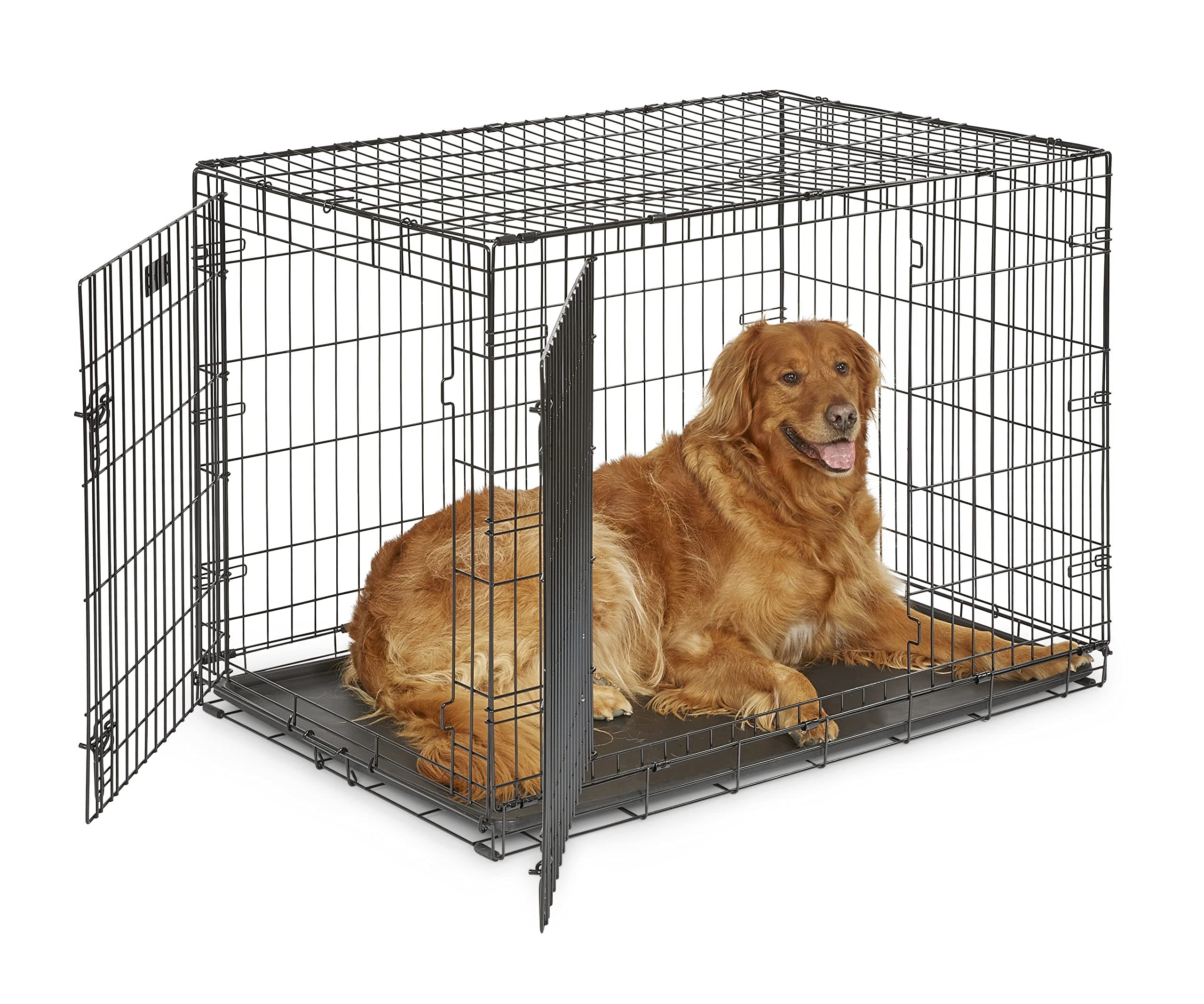 iCrate Double Door Dog Crate
