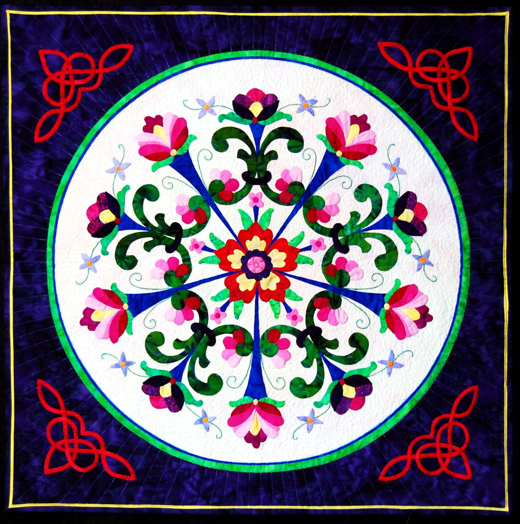 Happy Stash Quilts Rogaland Romance Quilt Pattern