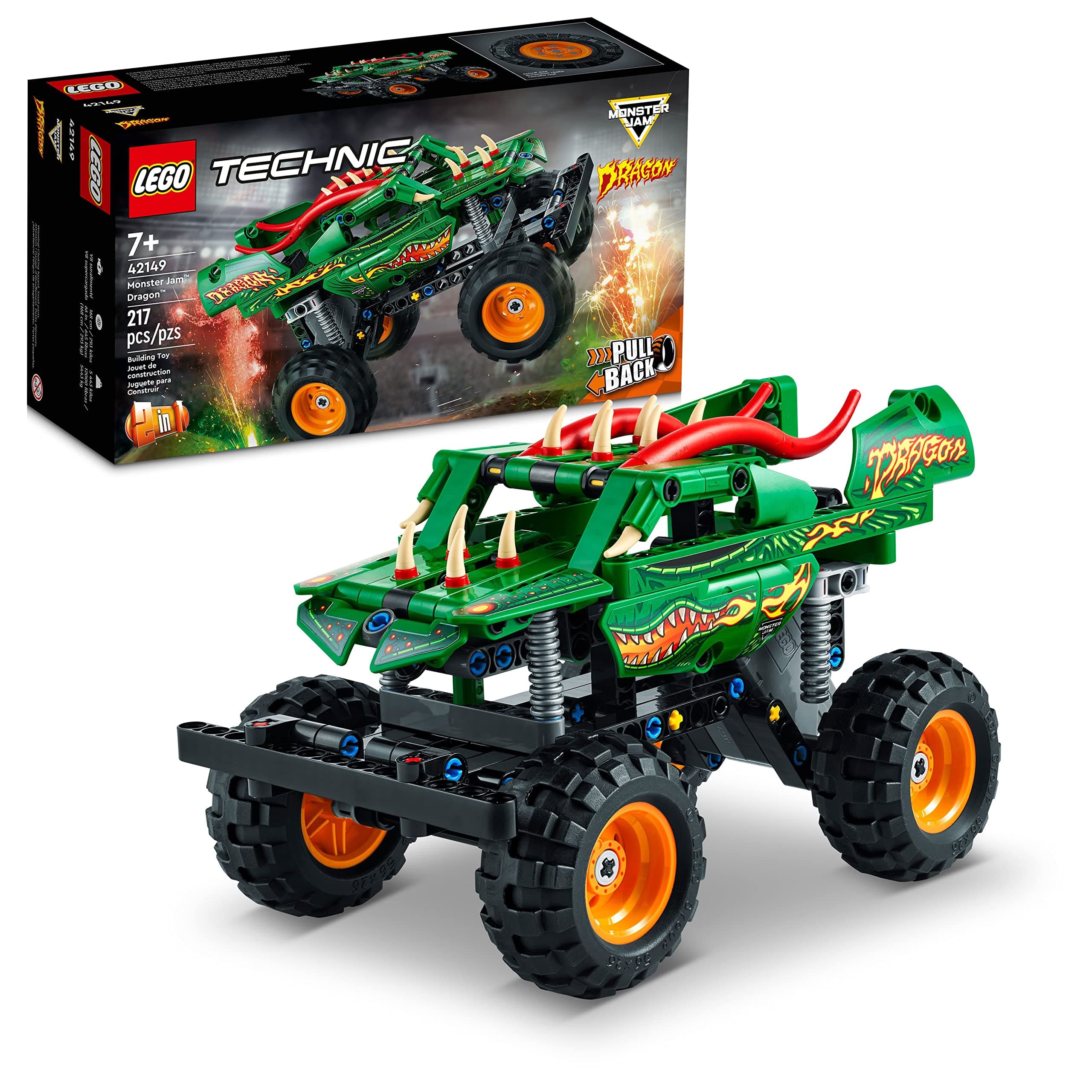 Technic 42149 Monster Jam™ Dragon™ Age 7+ 217pcs