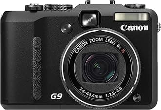 Canon PowerShot G9 12.1MP Digital Camera with 6x Optical Image Stabilized Zoom