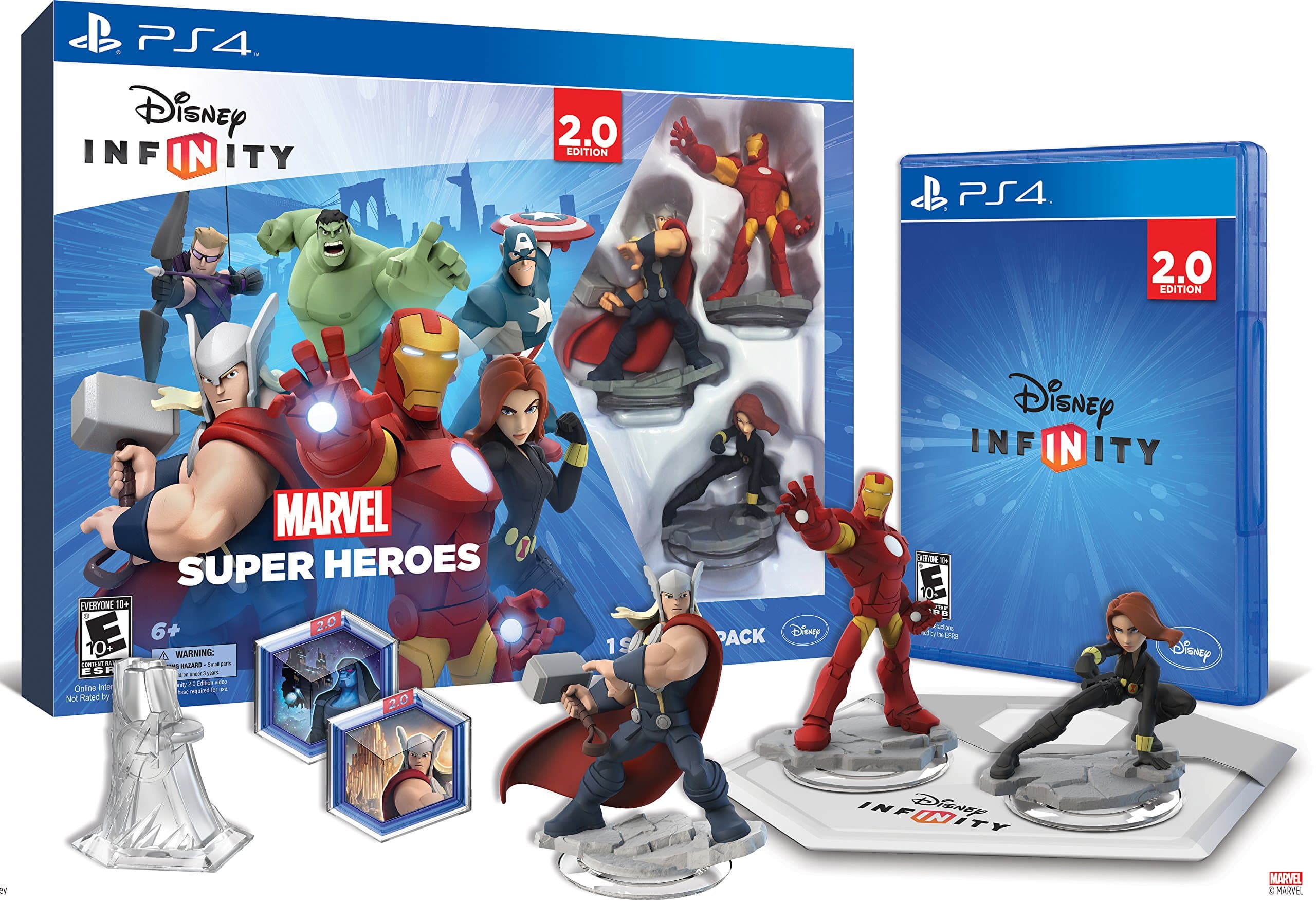 Disney INFINITY Disney Infinity: Marvel Super Heroes (2.0 Edition) Video Game Starter Pack - PS4