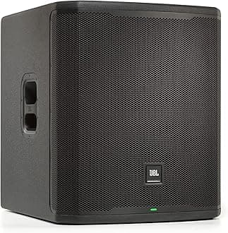 Professional PRX918XLF Next-Generation 18-Inch Powered Portable 2-Way Subwoofer with DSP, 12-Band parametric EQ, and Built-in Effects, Black