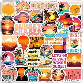 Sunset Stickers