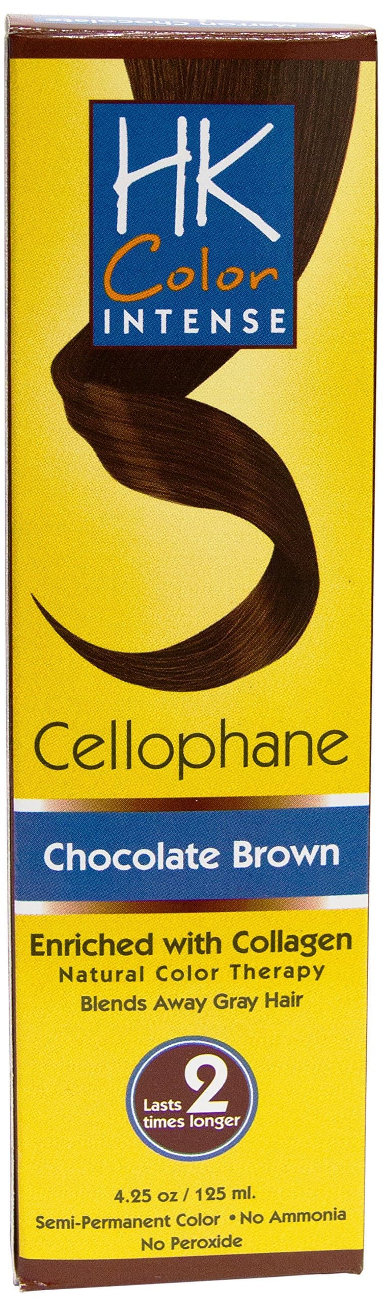 Semi Permanent Hair Dye, Chocolate Brown