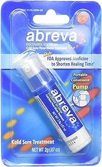 Cold Sore/Fever Blister Treatment, Pump 0.07 oz (2 g) (Abreva Pump)