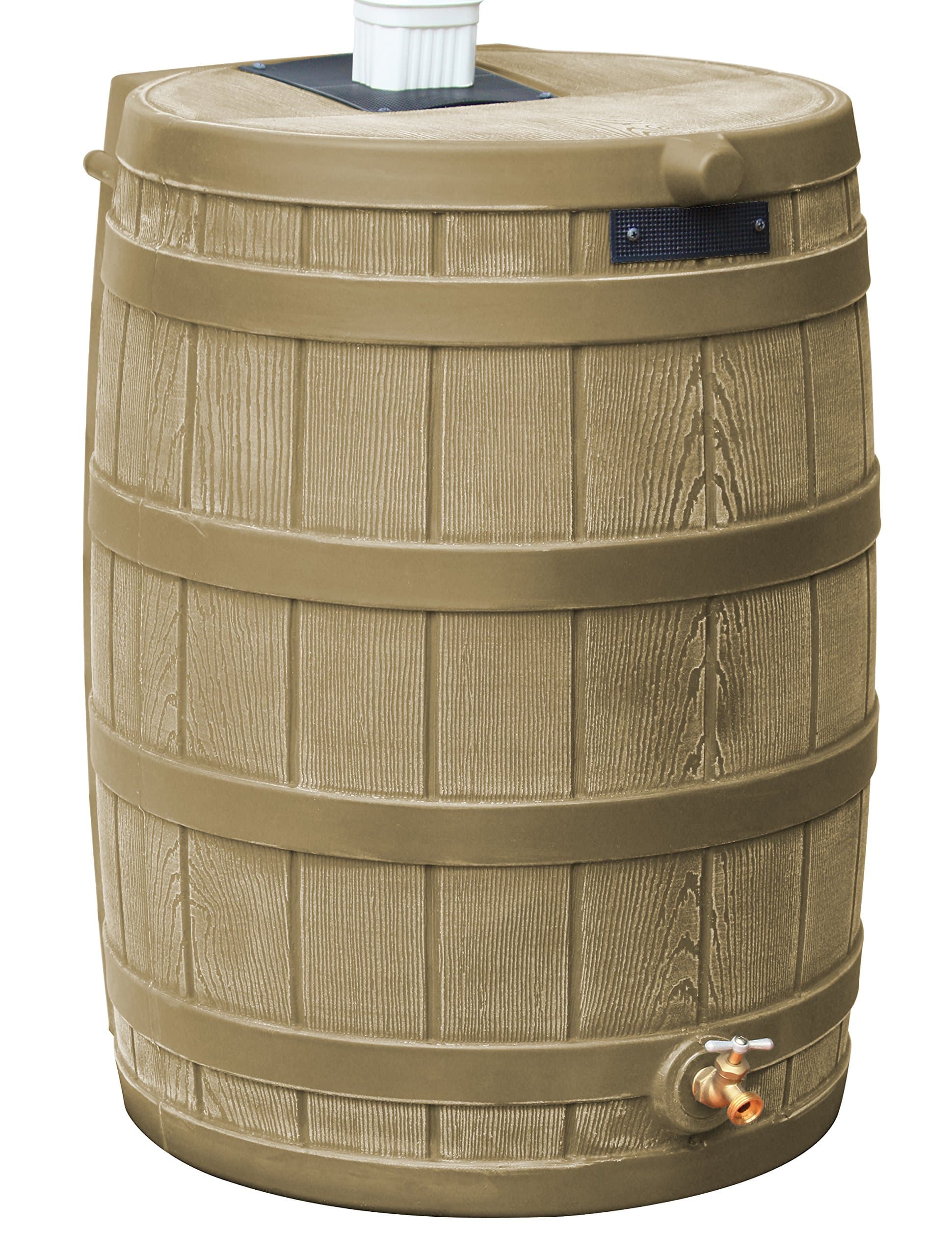 Rain Wizard 40 Gallon Rain Barrel - Khaki