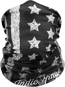 Indie Ridge Motorcycle Outdoor Face Mask - American Flag Motorcycle Ski Snowboard Winter Face Mask