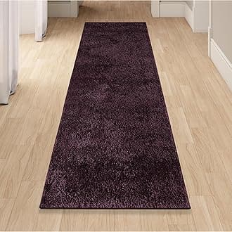 homeart Area Rug - Super Soft Shaggy Rugs For The Living Rooms, Bedrooms And Kitchen - Modern, Easy To Clean Carpet - 80x300 cm, Lavender Purple