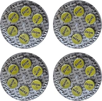 WOSS CREAM | For Men | Pack of 4 Strip (Yellow, 24 x 1.5 g)