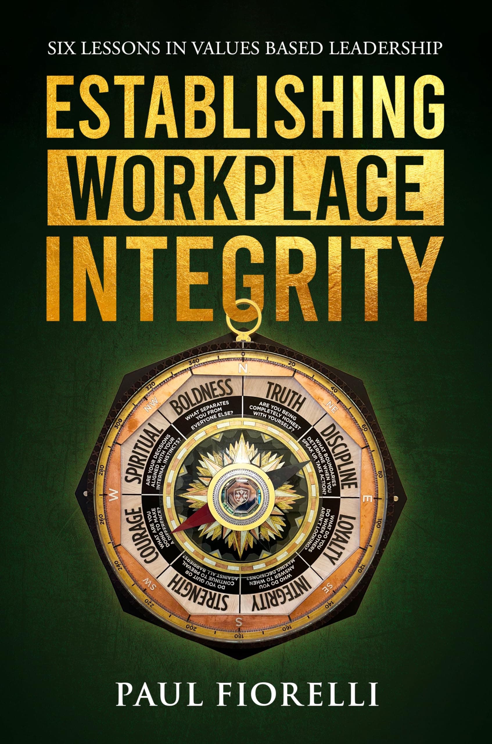 Establishing Workplace Integrity: Six Lessons in Values Based Leadership