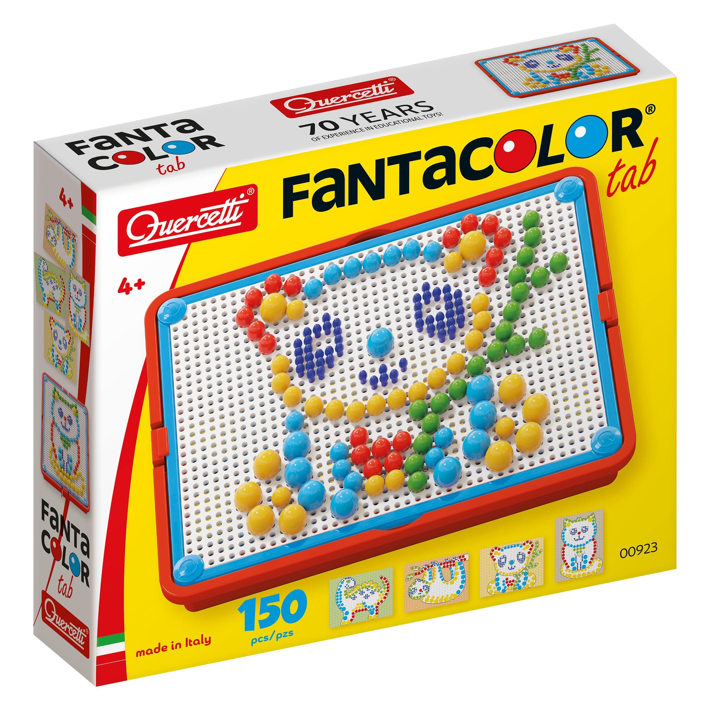 Quercetti Georello Tech 266 Pieces,Multicolor