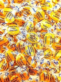 Sugar Free Butterscotch Hard Candy - 1 lb Individually Wrapped - Easter Candy, Easter Basket Stuffers & Fillers, Sugar Free Candy Gifts
