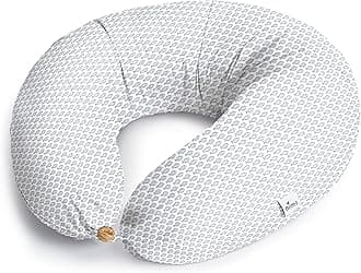Niimo XXL Pregnancy Pillow & Nursing Pillow - 2-in-1 Design with a 100% Cotton Cover, Machine-Washable, Blue Fish (200 x 70 cm)