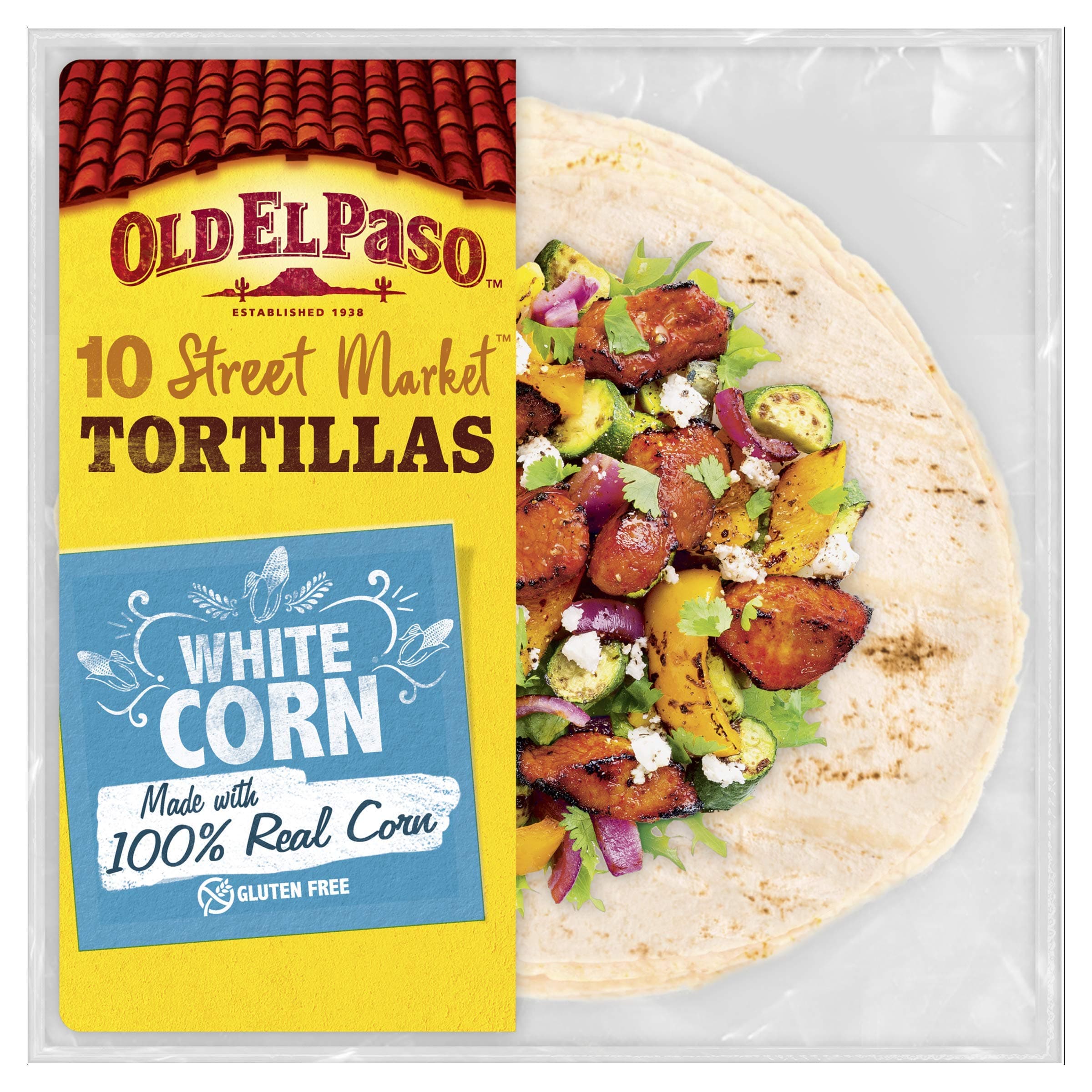 White Corn Tortillas, 208g