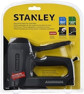 STANLEYSharpShooter Plus Nail Gun, Heavy Duty, Gray/Black (TR250)