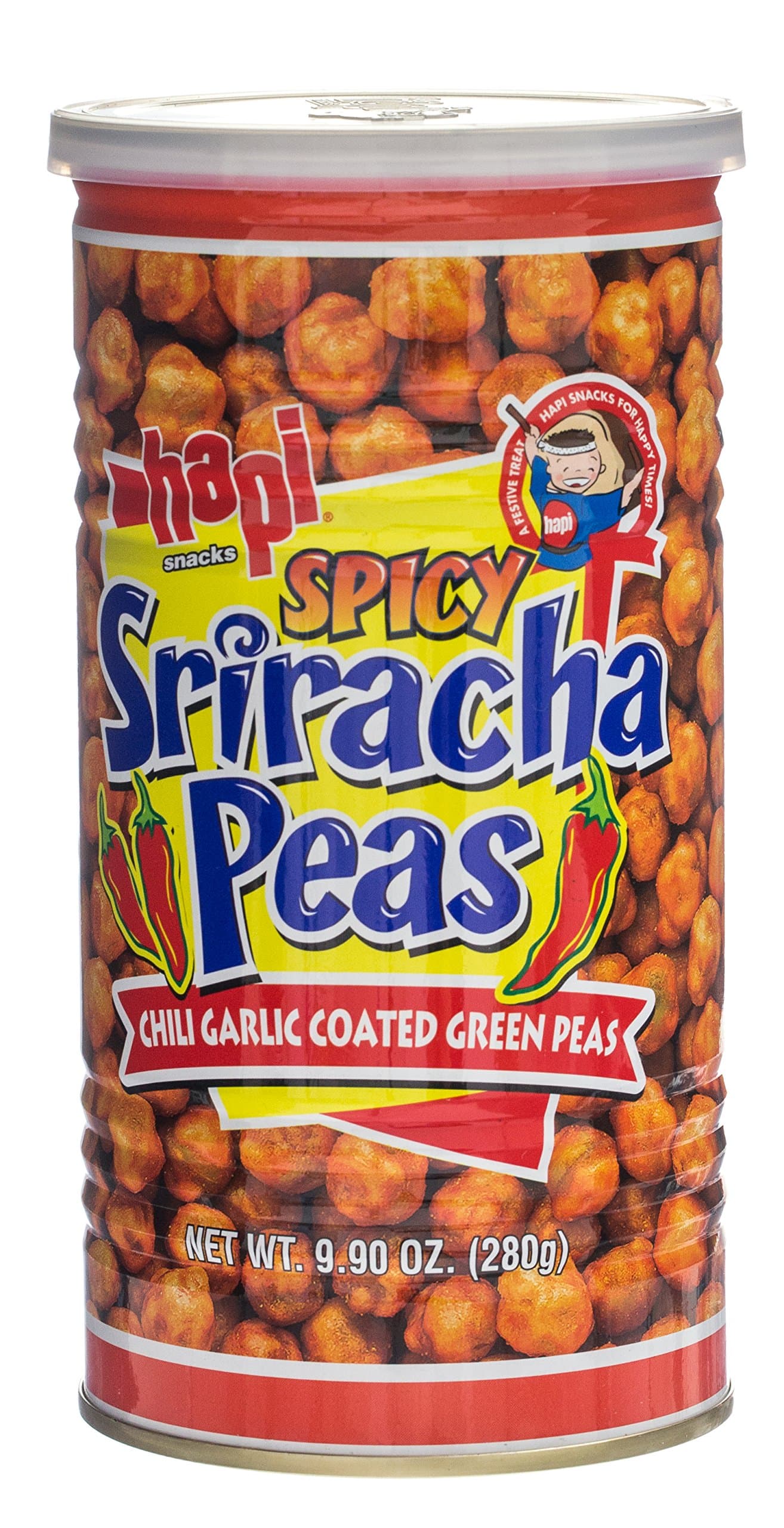 Hapi Snacks, Spicy Sriracha Peas, 9.9 oz
